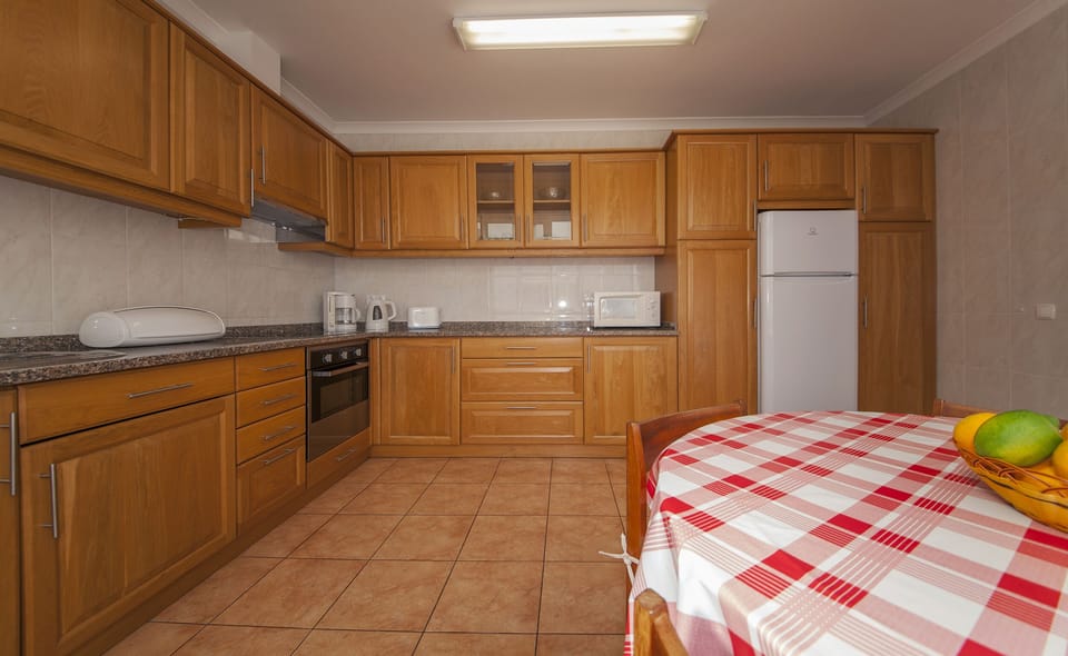 Apartment, 2 Bedrooms, Balcony | Private kitchen | Full-size fridge, microwave, oven, stovetop
