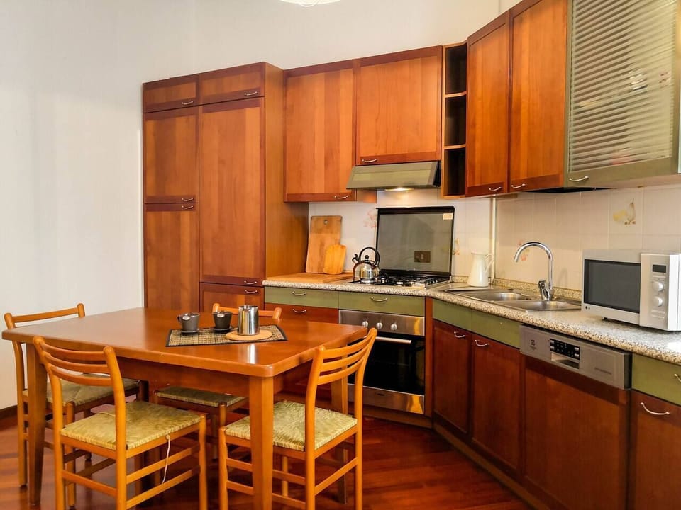 Apartment, 1 Bedroom | Private kitchen | Fridge, oven, espresso maker, electric kettle