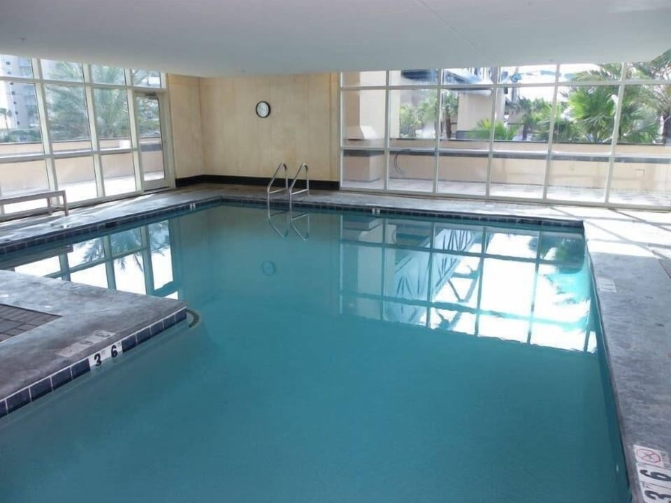 Indoor pool, outdoor pool