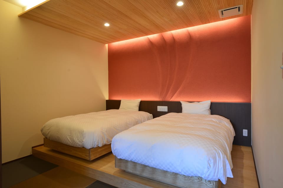Japanese Western Style Room with Open-air Bath, Non Smoking (Futons are provided from 3rd guests) | In-room safe, WiFi (free)