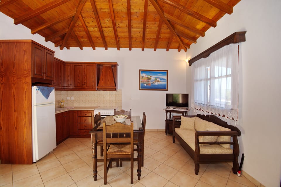 Villa, 2 Bedrooms, Sea View | Private kitchen | Full-size fridge, oven, stovetop, dishwasher