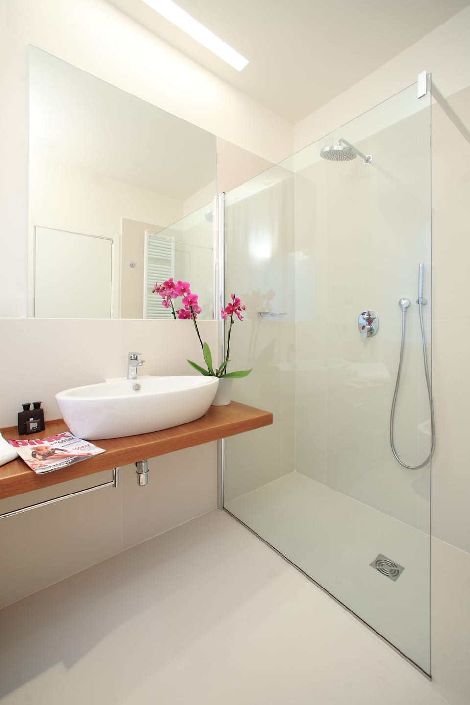 Double Room Single Use | Bathroom | Shower, rainfall showerhead, free toiletries, hair dryer