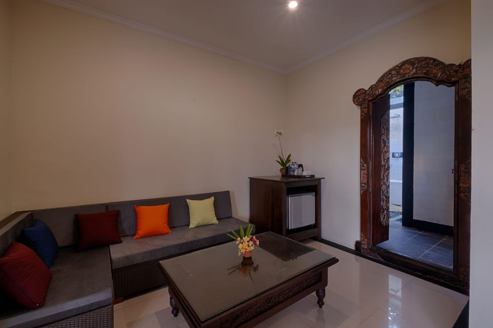 Superior Villa, Private Pool | Living room | LED TV