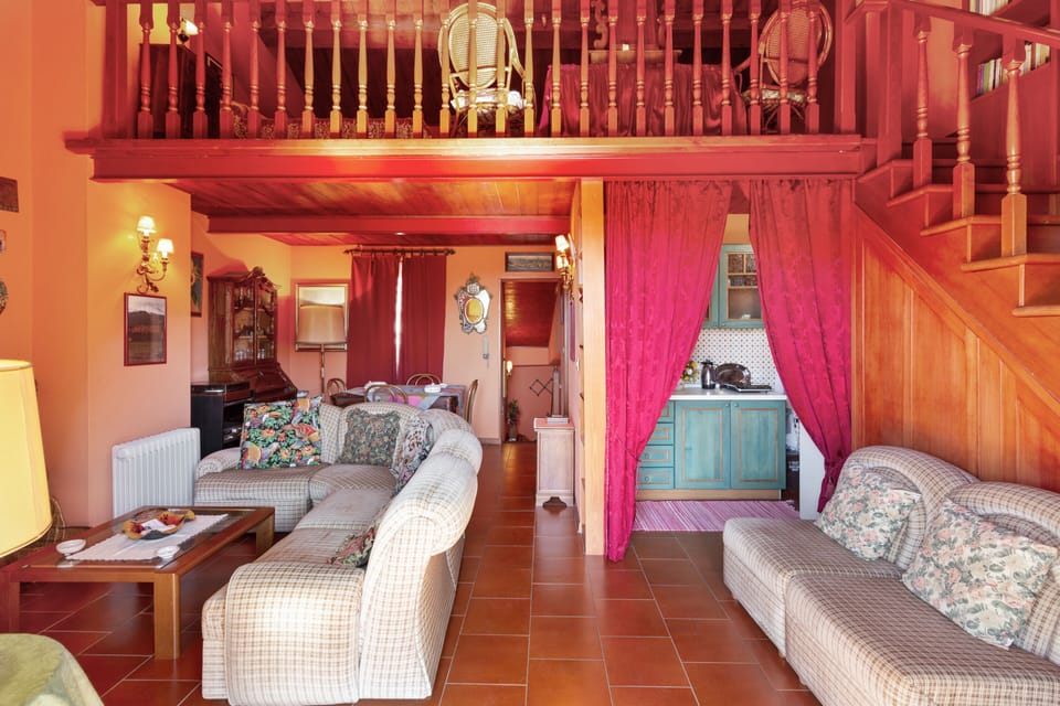 Apartment, 1 Bedroom | Living room | Flat-screen TV