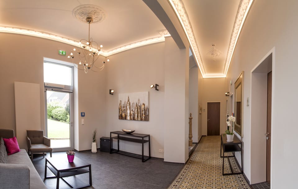 Interior entrance