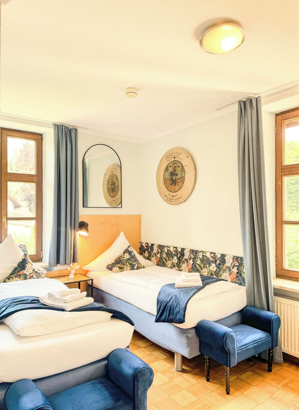 Twin Room | In-room safe, soundproofing, iron/ironing board, free WiFi