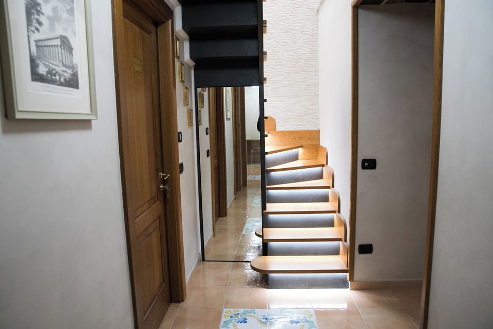 Interior entrance