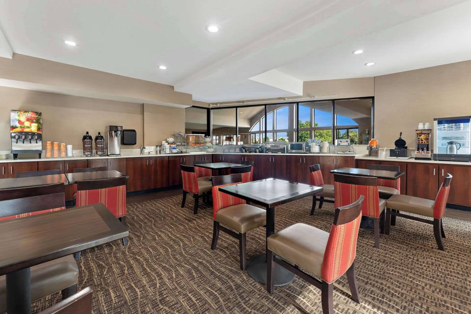 Free buffet breakfast