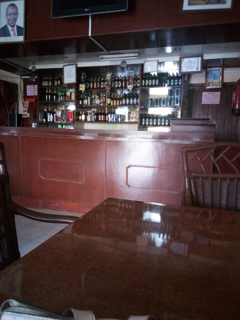 Bar (on property)