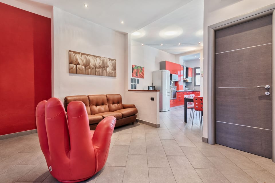 Apartment, 2 Bedrooms | Living area | Flat-screen TV