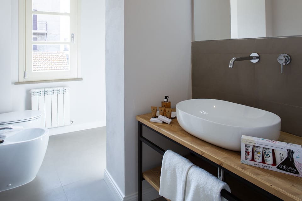 Deluxe Double or Twin Room | Bathroom | Shower, designer toiletries, hair dryer, bathrobes