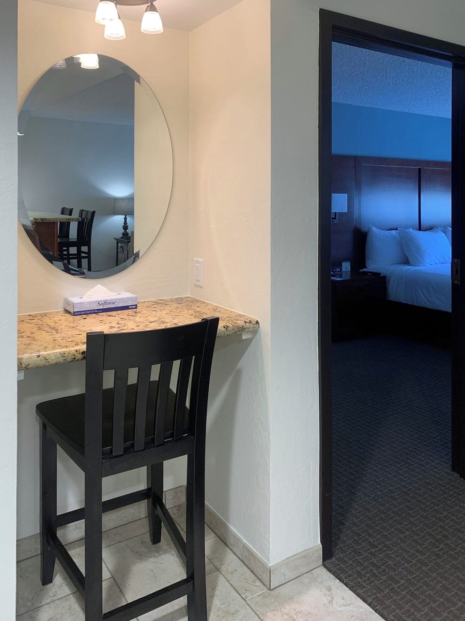 Deluxe Suite (Hotel) (No Pets) | Living area | Flat-screen TV, pay movies