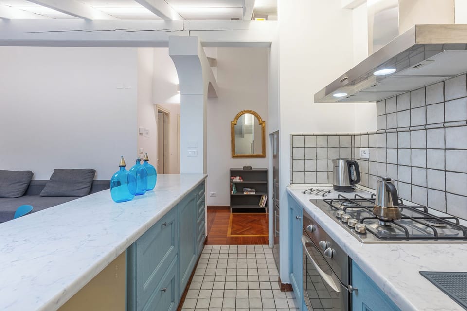 Apartment, 1 Bedroom | Private kitchen | Fridge, stovetop, dishwasher, espresso maker