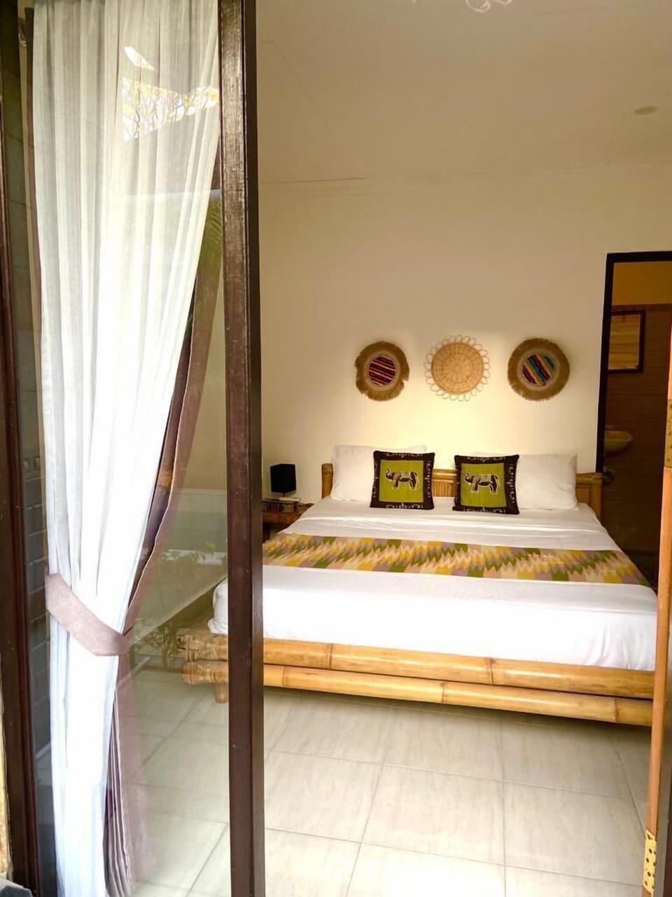 Standard Double Room, 1 Queen Bed | Free WiFi, bed sheets