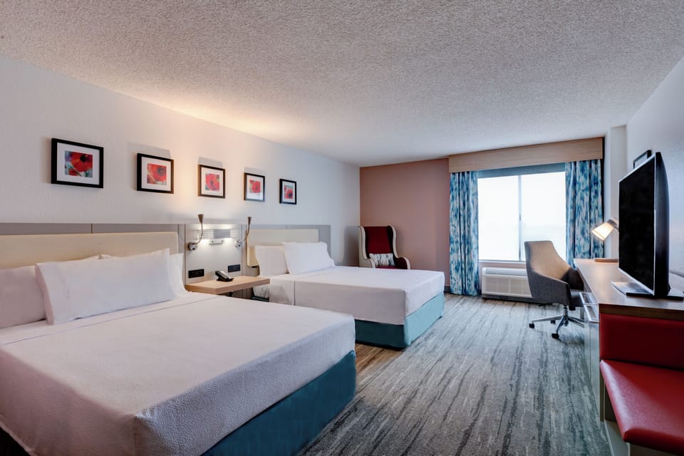 Room, 2 Queen Beds | Premium bedding, Tempur-Pedic beds, iron/ironing board, free WiFi