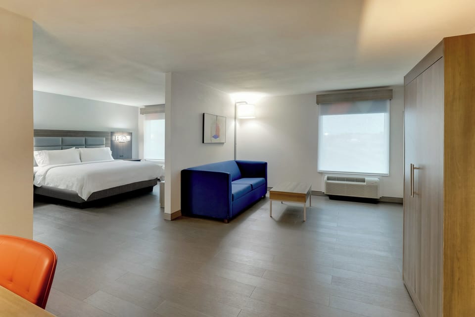 Suite, 1 King Bed with Sofa bed | In-room safe, desk, laptop workspace, iron/ironing board