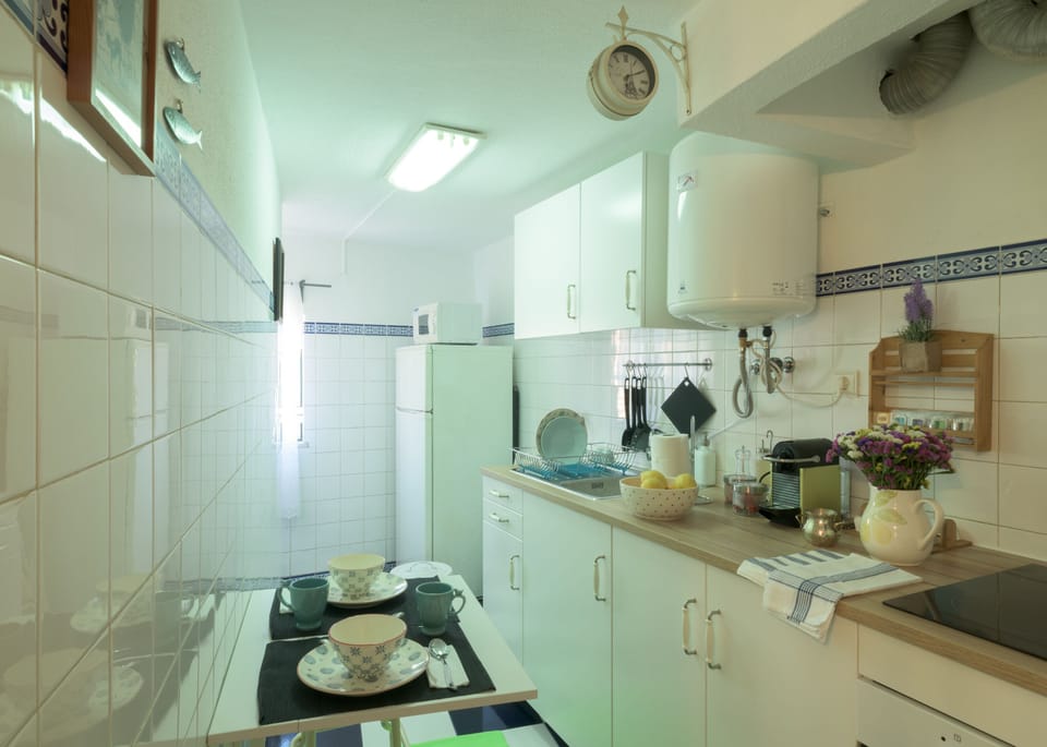 Apartment, 1 Bedroom | Private kitchen | Full-size fridge, microwave, stovetop, espresso maker