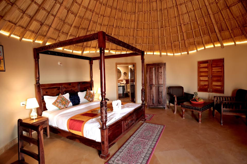 Bhavya Luxury Suite | Egyptian cotton sheets, premium bedding, down comforters, pillowtop beds