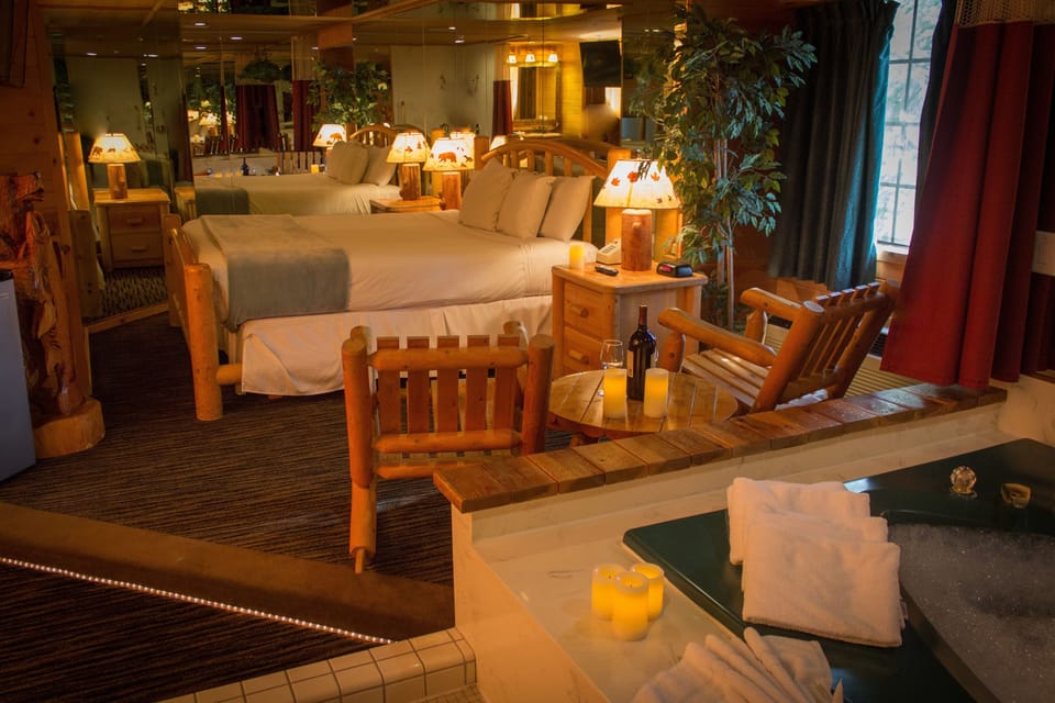 Cabin Suite | Premium bedding, down comforters, individually decorated