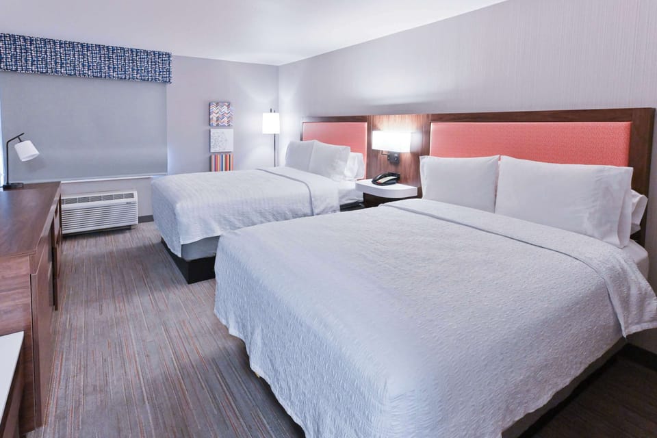 Standard Two Double Room | Blackout drapes, iron/ironing board, rollaway beds (surcharge)