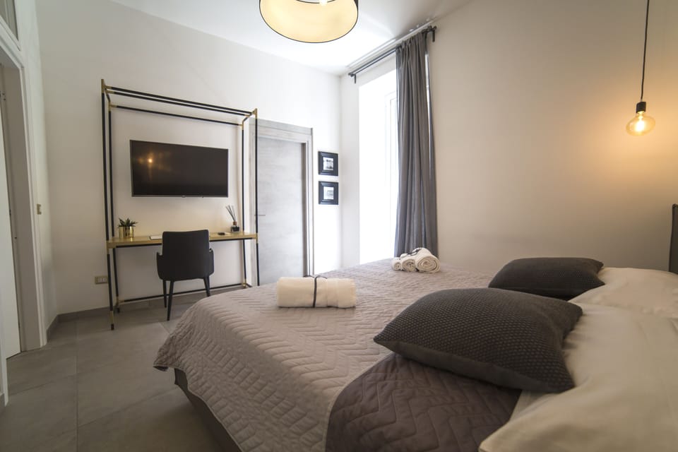Deluxe Double Room, City View | Hypo-allergenic bedding, minibar, individually decorated