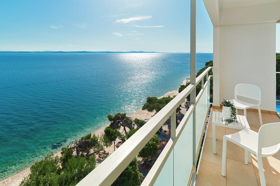 Superior room with balcony and sea view | Balcony view