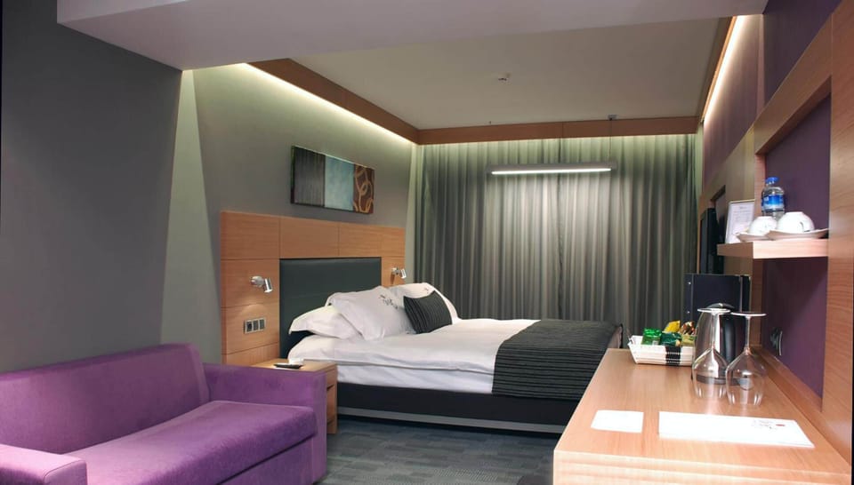 Minibar, in-room safe, blackout drapes, soundproofing