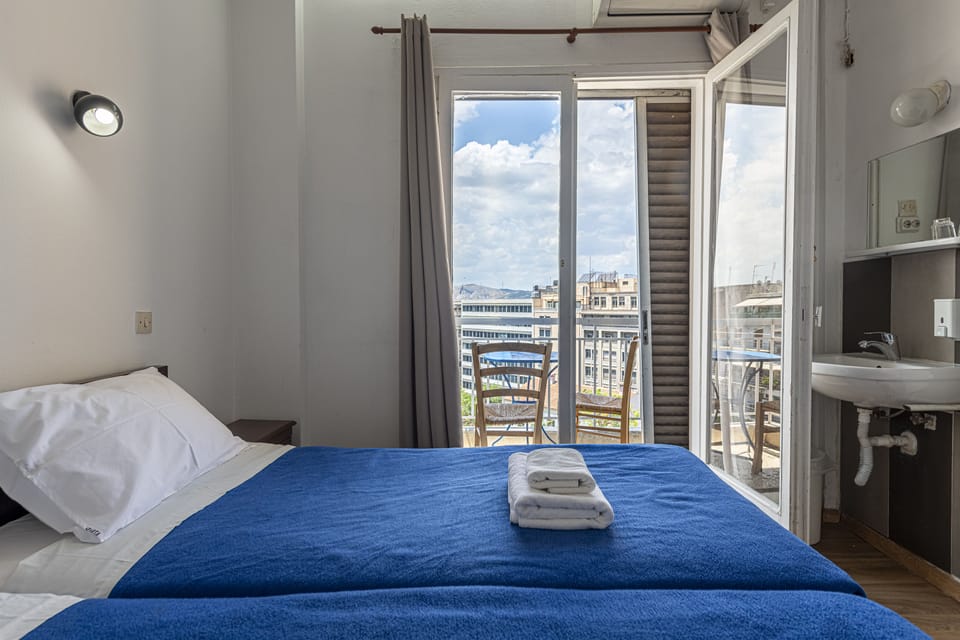 Standard Double or Twin Room, Shared Bathroom | Blackout drapes, iron/ironing board, free WiFi, bed sheets