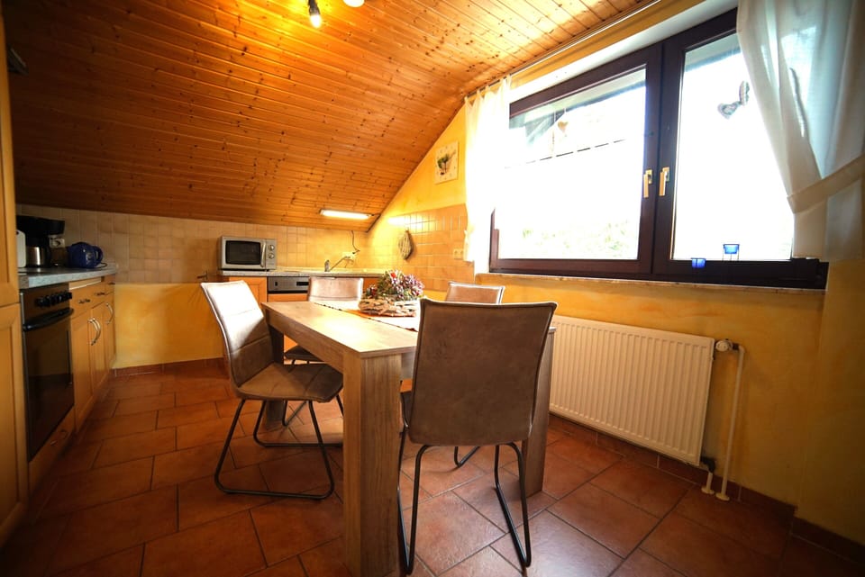Apartment, 2 Bedrooms, Non Smoking, Fireplace | Private kitchen | Full-size fridge, microwave, oven, stovetop
