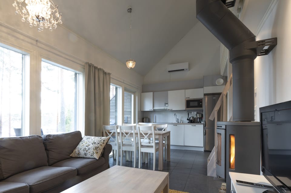 Superior Apartment with Sauna | Living area