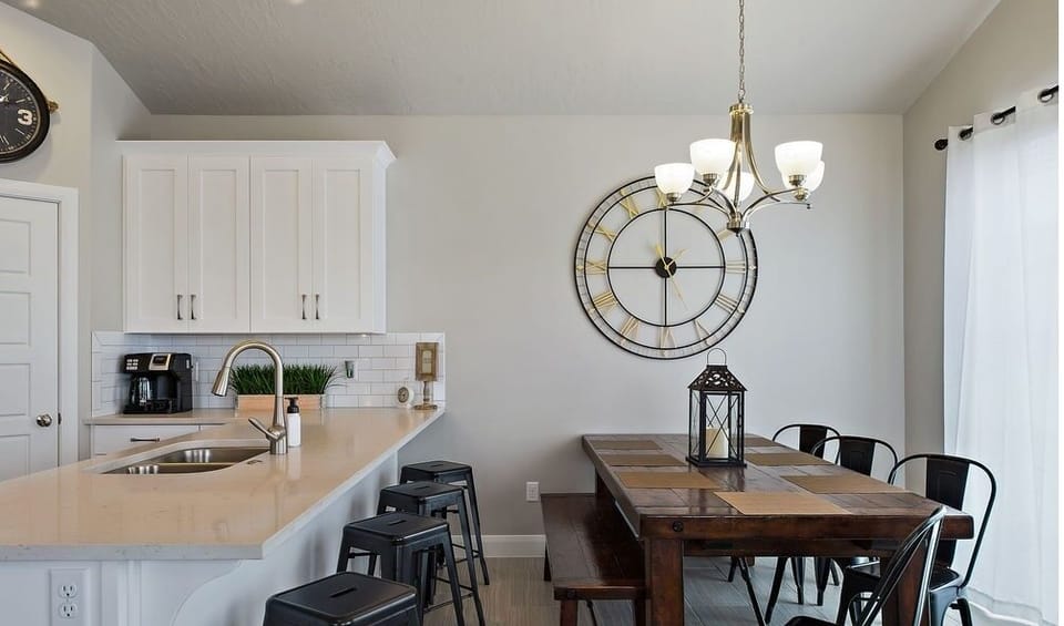 Townhome, 3 Bedrooms | Private kitchen | Fridge, microwave, oven, stovetop