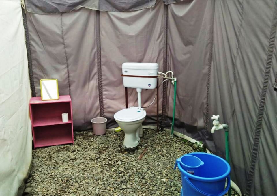 Standard Tent | Bathroom | Shower, slippers, towels, soap