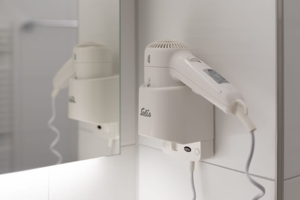 Premium Double Room | Bathroom | Shower, free toiletries, hair dryer, slippers