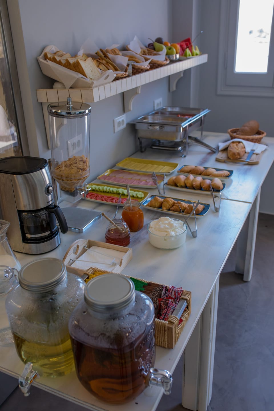 Breakfast buffet