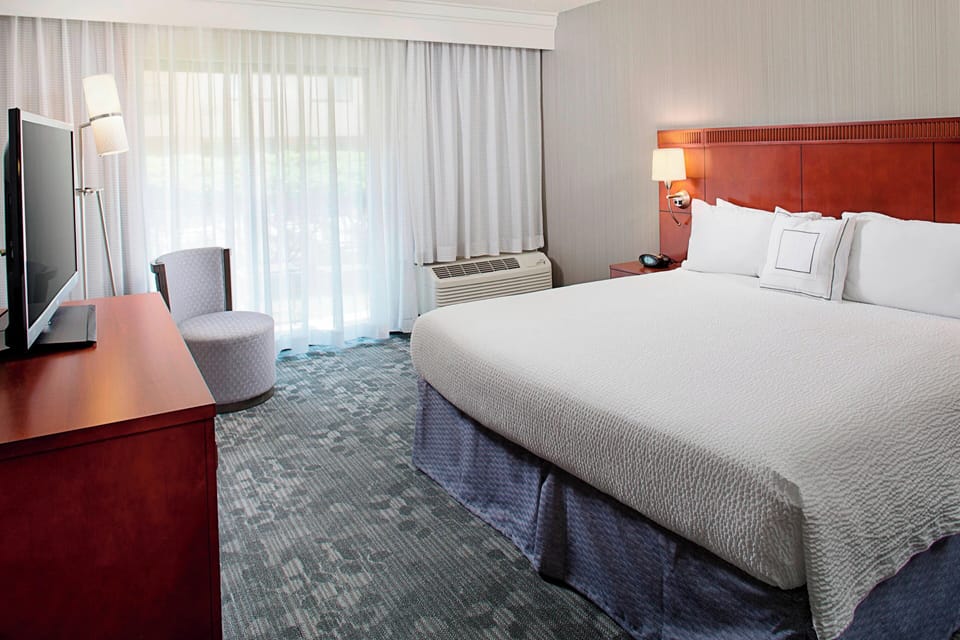 In-room safe, desk, blackout drapes, iron/ironing board