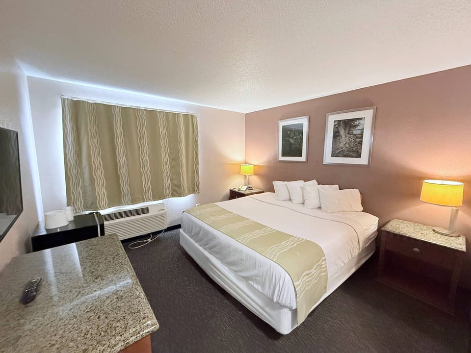 Room, 1 King Bed | Desk, free WiFi, bed sheets