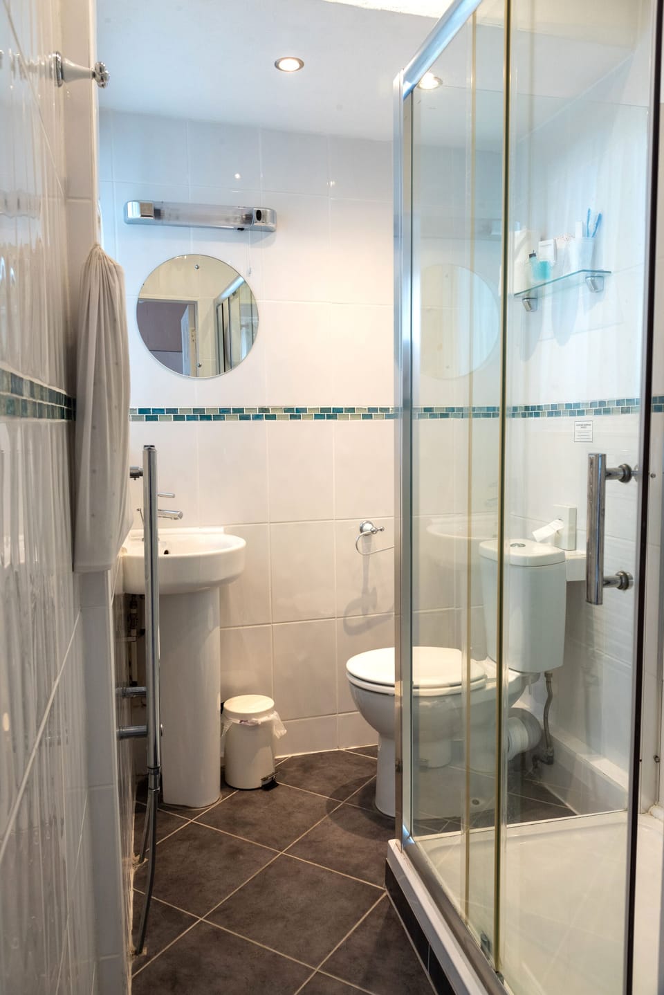 Double Room (Large Suite) | Bathroom | Shower, hair dryer, slippers
