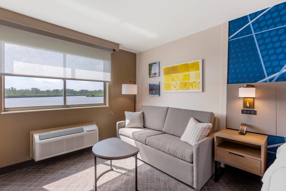 In-room safe, desk, blackout drapes, iron/ironing board