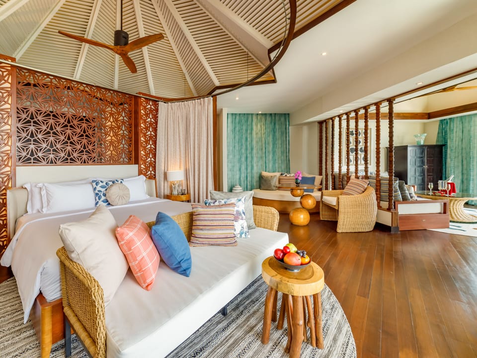 Ocean Suite with Private Pool | Premium bedding, down comforters, free minibar, in-room safe
