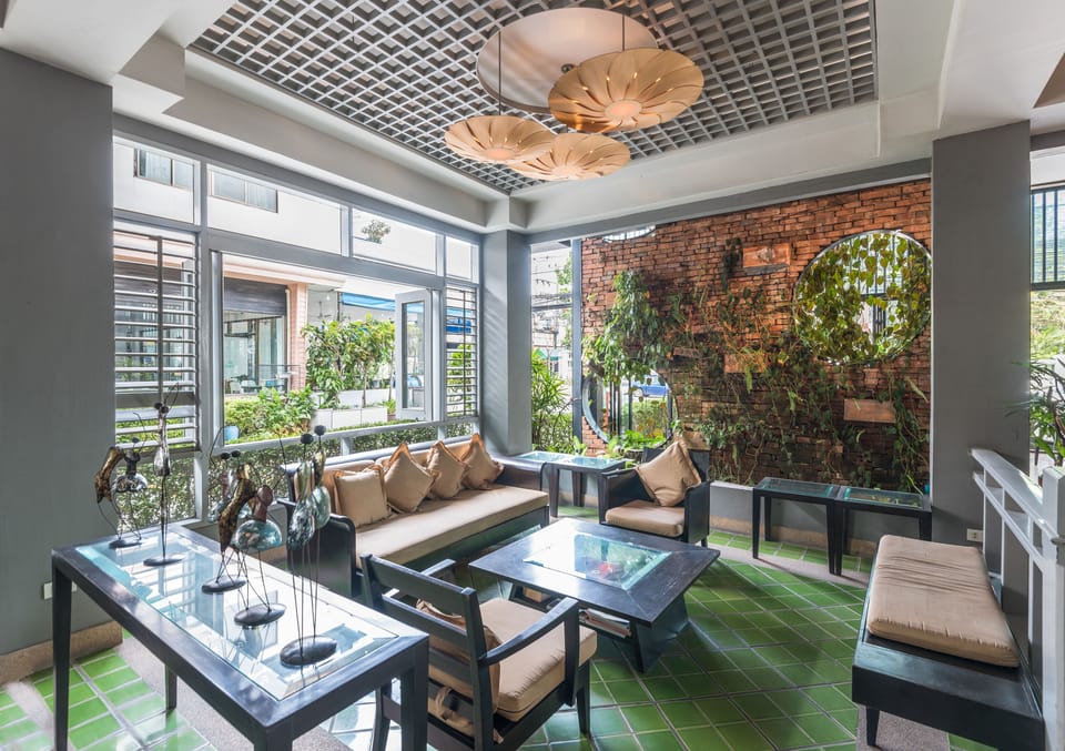 Interior entrance