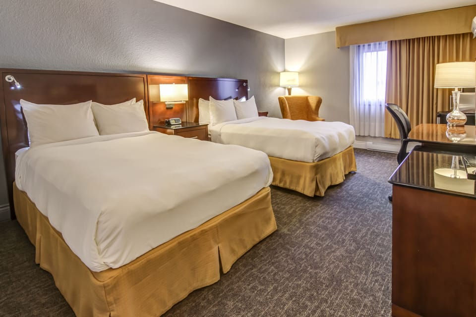 Standard Room, 2 Queen Beds | Premium bedding, Select Comfort beds, in-room safe, desk