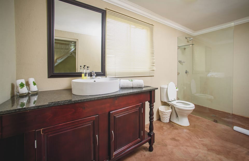 Free toiletries, hair dryer, towels, soap
