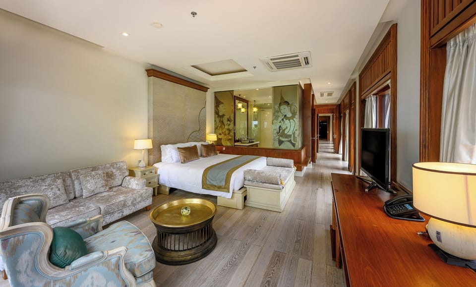 Room, Multiple Beds, Private Pool, Garden View (Villa Three Bedroom Private Pool) | Premium bedding, minibar, in-room safe, desk