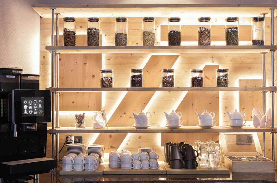 Daily buffet breakfast (EUR 15 per person)