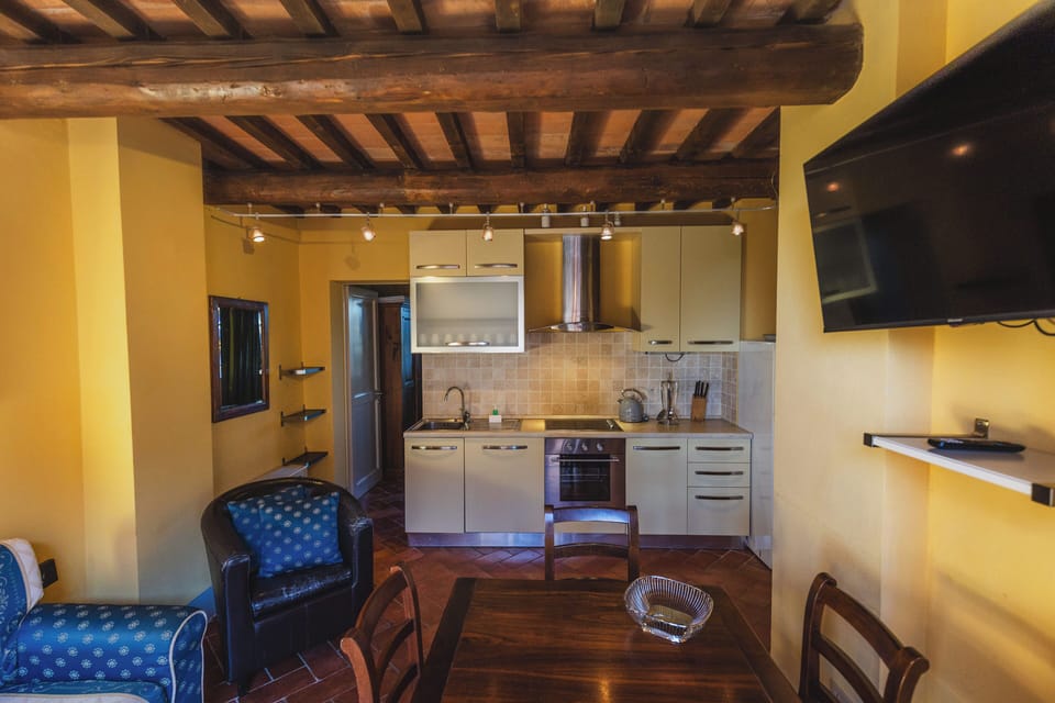 Superior Duplex | Private kitchen | Full-size fridge, microwave, stovetop, coffee/tea maker