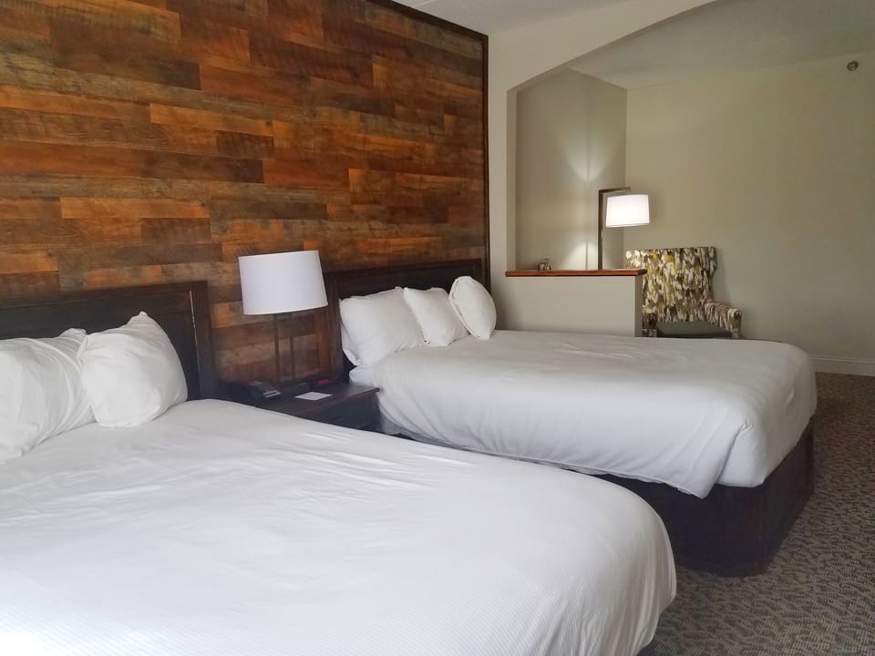Standard Room, 2 Double Beds | Premium bedding, iron/ironing board, rollaway beds, free WiFi