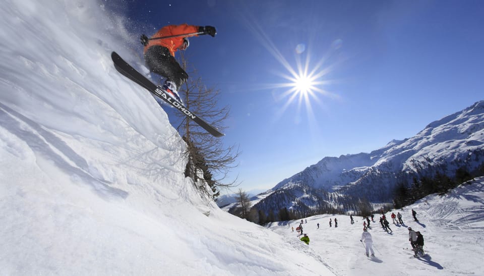 Skiing