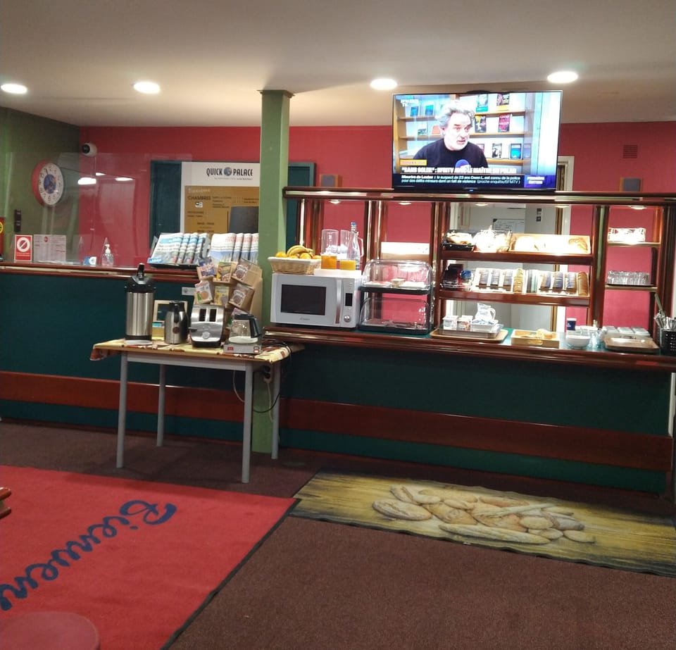 Daily buffet breakfast (EUR 8 per person)