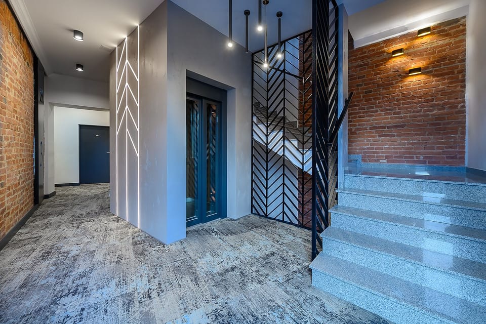 Interior entrance