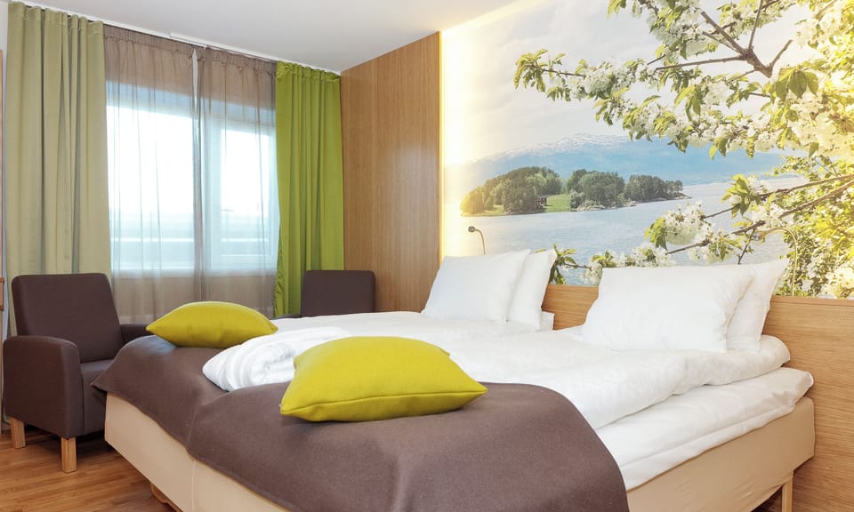 Blackout drapes, free WiFi, bed sheets, wheelchair access